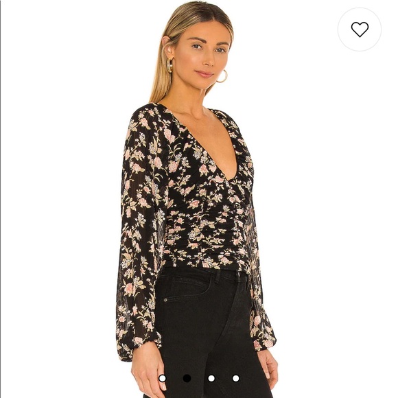 NWT Free People New Final Rose Blouse - Picture 6 of 9